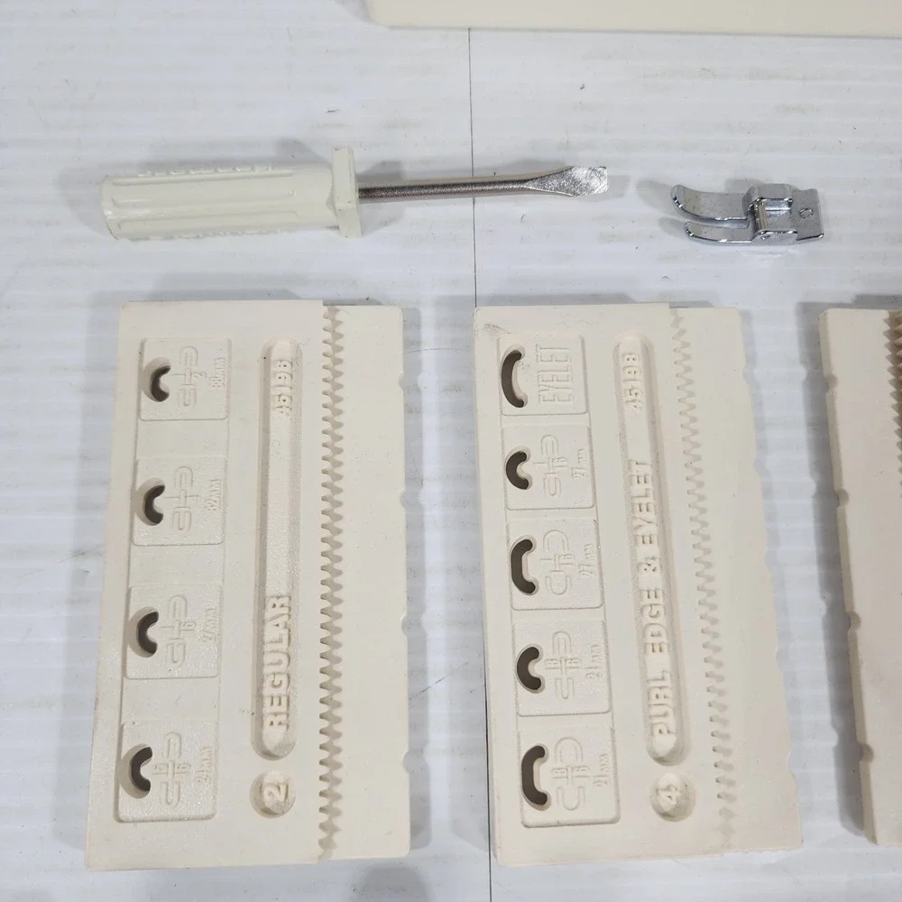 Kenmore Button‎ Hole Adapter Accessories 45195 45196 45197 Button Holer Template